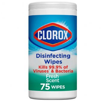 CLOROX  CLEANING WIPES