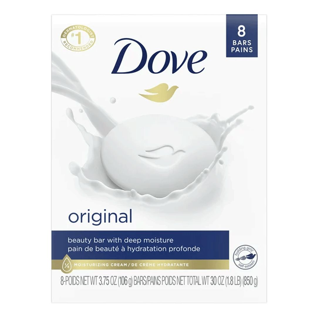 DOVE ORIGINAL 8 BARS SOAP