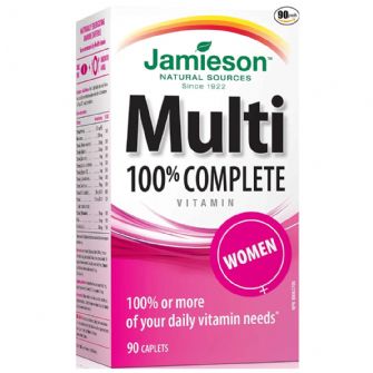 MULTI VITAMIN 100% COMPLETE WOMEN JAMIESON 