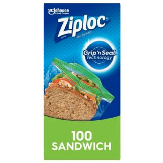 SANDWICH BAGS ZIPLOC® BRAND
