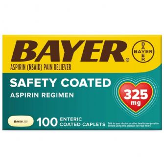 ASPIRIN BAYER 325 MG.