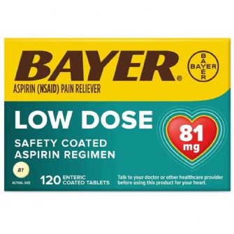 BAYER ASPIRIN 81 MG