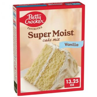 BETTY CROCKER VANILLA CAKE MIX