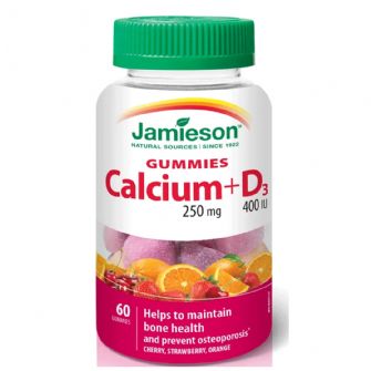 CALCIUM + VITAMIN D JAMIESON GUMMIES