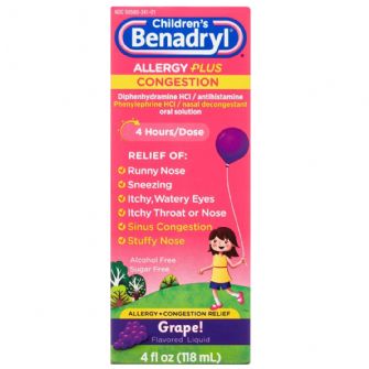 CHILDREN'S BENADRYL ALLERGY