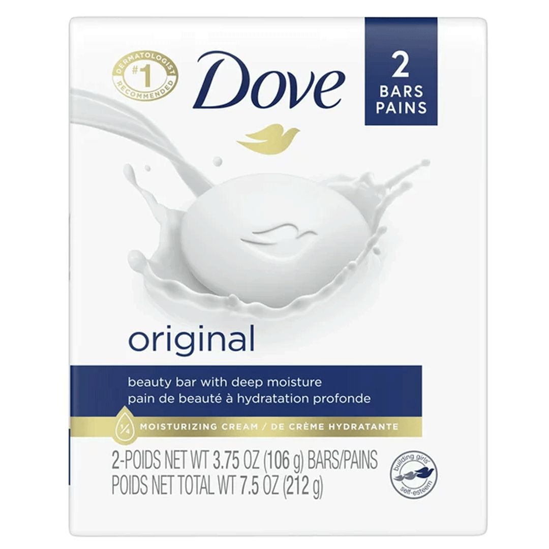 DOVE ORIGINAL 2 BARS SOAP