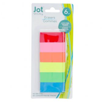 JOT NEON ERASERS