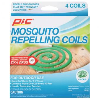 PIC OUTDOOR MOSQUITO REPELLENT COILS