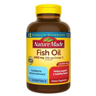 NATURE MADE FISH OIL 2400MG 