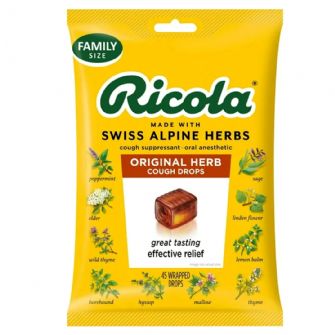 RICOLA COUGH DROPS