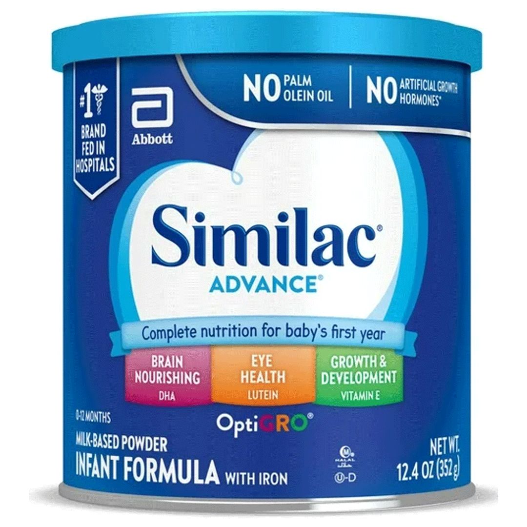 SIMILAC ADVANCE FORMULA 0-12 MONTHS 12.4OZ