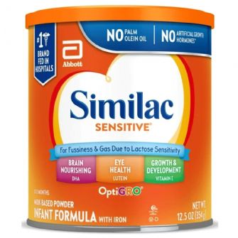 SIMILAC SENSITIVE FORMULA.