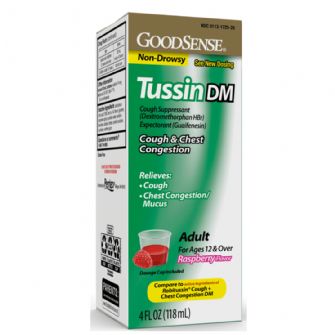 TUSSIN DM GOODSENSE ADULT COUGH 